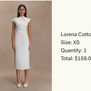 Lorena Cotton Midi Dress